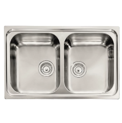 2 Vasche - In acciaio inox